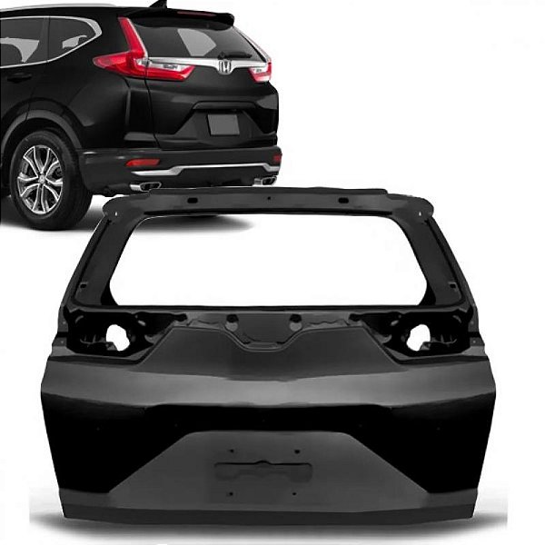 Tampa do porta malas crv honda de 2018 a 2021 traseira verde escuro