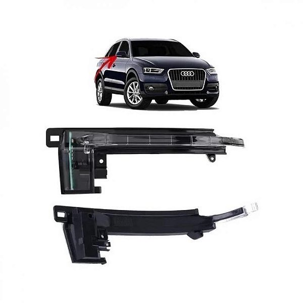 Pisca do retrovisor q3 audi de 2011 a 2017 lado direito externo