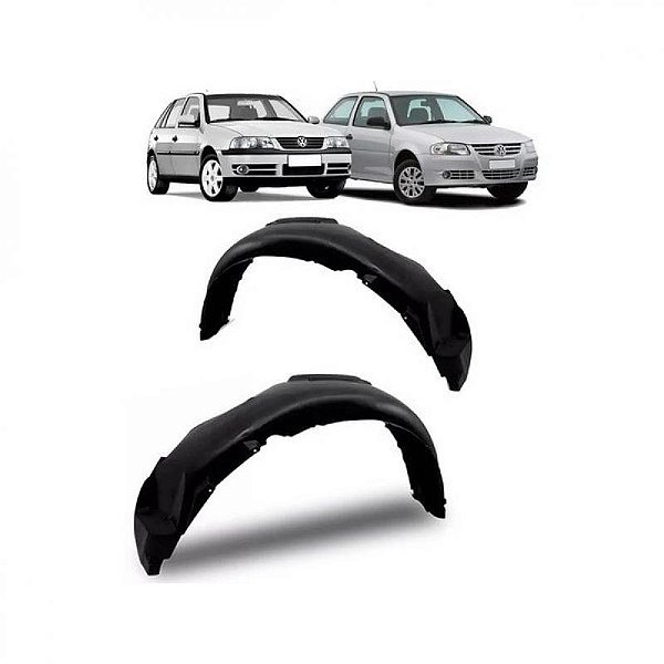 Parabarro gol volkswagen de 1999 a 2008 dianteiro lado direito geração 3 ponteira para choque geração 4 até 2023