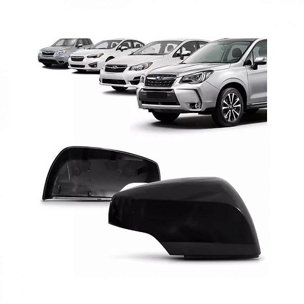 Capa de retrovisor forester subaru de 2014 a 2018 e impreza subaru lado direito verde escuro com furo para pisca