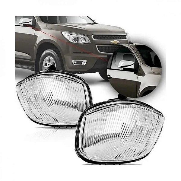 Pisca do retrovisor s10 chevrolet de 2012 a 2024 lado direito