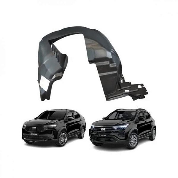 Para barro pulse fiat de 2022 a 2025 e fastback fiat até 2023 dianteiro lado esquerdo