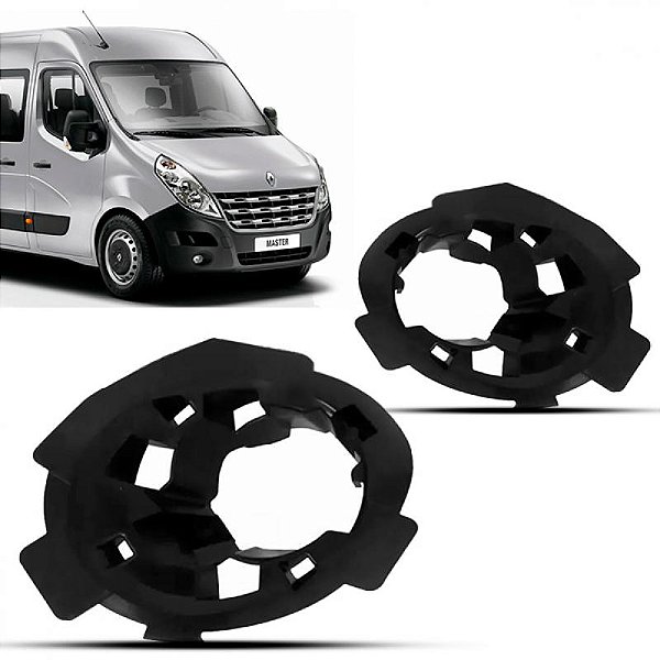 Moldura do farol auxiliar master renault de 2013 a 2022 lado esquerdo