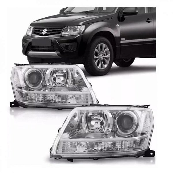 Farol grand vitara suzuki de 2009 a 2012 lado direito