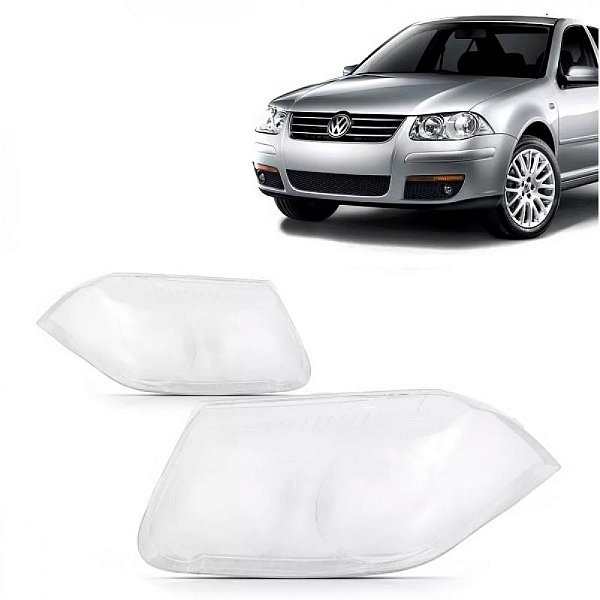 Lente do farol bora volkswagen de 2008 a 2011 lado esquerdo