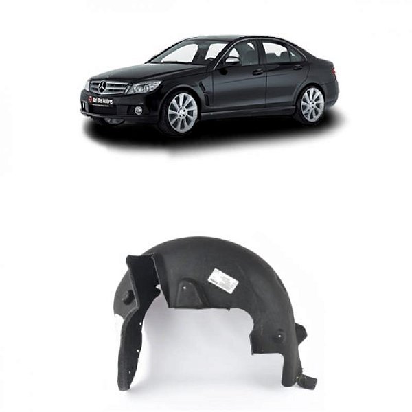 Parabarro c180 mercedes benz de 2008 a 2014 traseiro lado direito