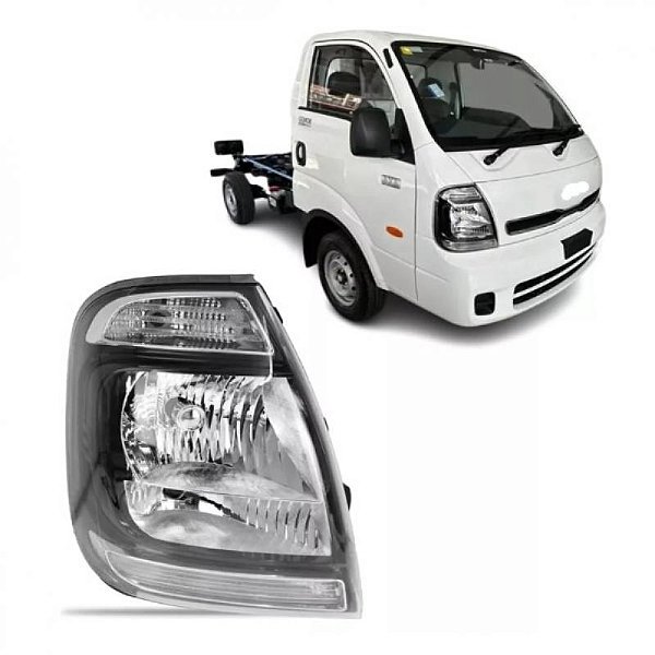 Farol bongo kia de 2023 a 2025 lado esquerdo manual