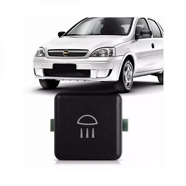 Interruptor de farol auxiliar corsa chevrolet de 2003 a 2012 e montana chevrolet