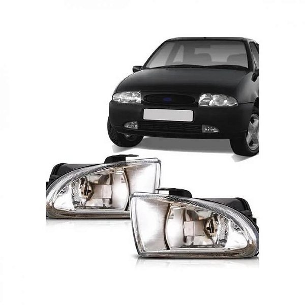 Farol auxiliar fiesta ford de 1996 a 1999 lado esquerdo