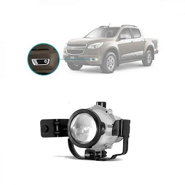 Farol auxiliar s10 chevrolet de 2012 a 2016 lado esquerdo