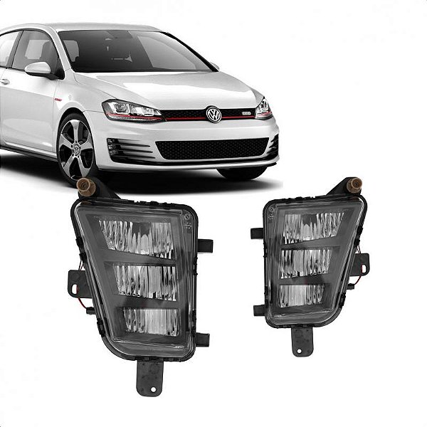 Farol auxiliar golf volkswagen de 2014 a 2017 lado direito GTI com LED