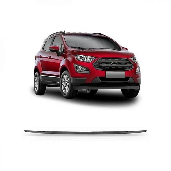 Friso da grade do radiador ecosport ford de 2018 a 2021 inferior cinza claro