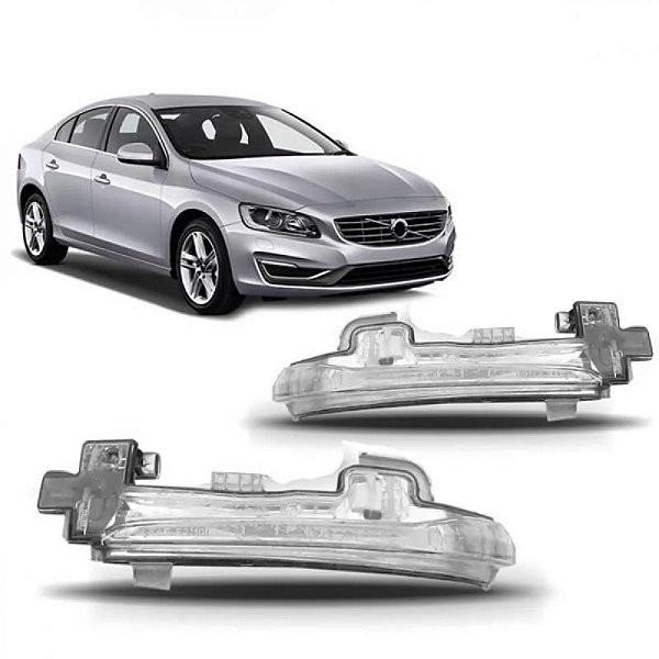 Pisca do retrovisor s60 volvo de 2014 a 2017 e s40 e s80 volvo lado esquerdo