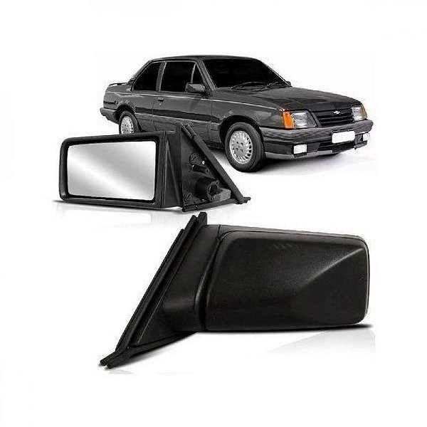 Retrovisor externo monza chevrolet de 1982 a 1990 lado esquerdo adaptação duas e quatro portas