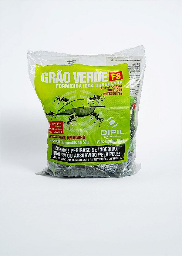 Isca Grão Verde Formicida isca granulada 500g (10x50g)