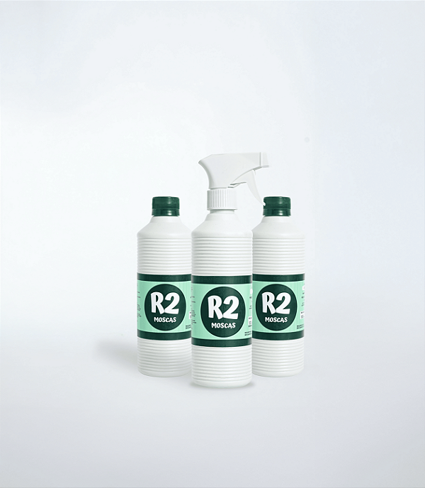 R2 Moscas kit - 3 unidades 500ml