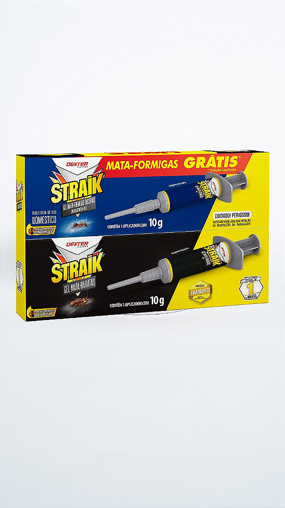 Straik Gel para Barata (grátis Straik Gel para Formigas)