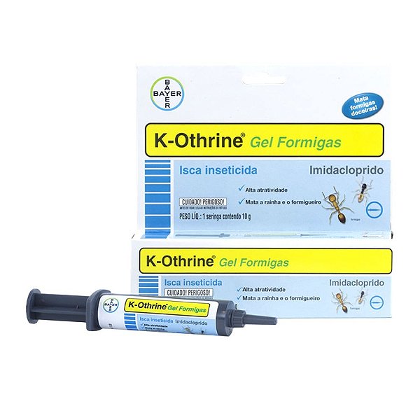 K-OTHRINE GEL FORMIGA 10GR
