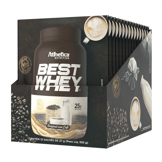 Best Whey - 15 Sachês - Atlhetica Nutrition