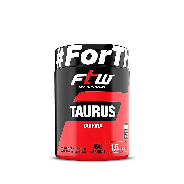 Taurus Taurina - 60 Cápsulas - FTW