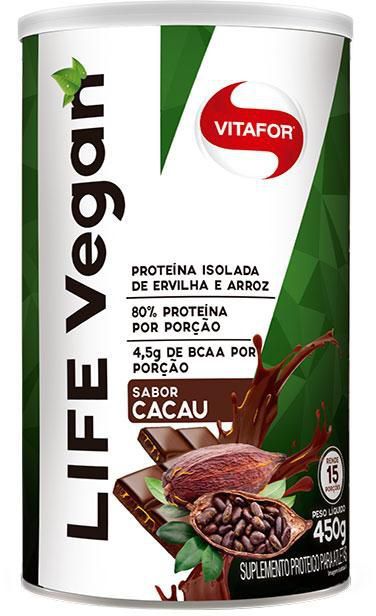 Life Vegan Cacau (450g) - Vitafor
