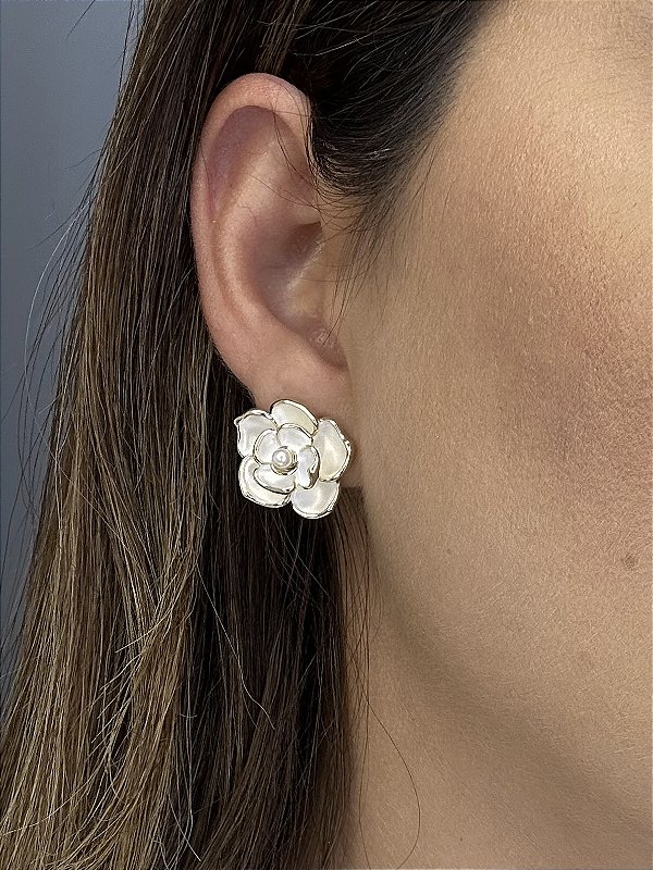 BRINCO FLOR MADREPÉROLA
