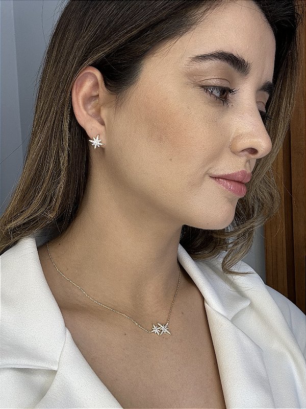 CONJUNTO ESTRELA 8 PONTAS