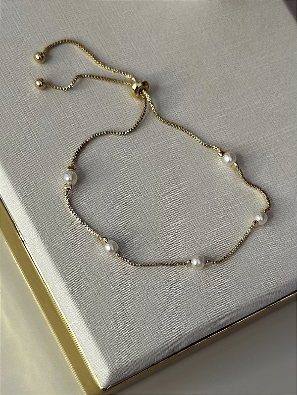 PULSEIRA MINI PÉROLAS