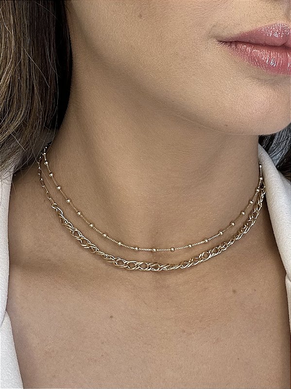 CHOKER DUPLA