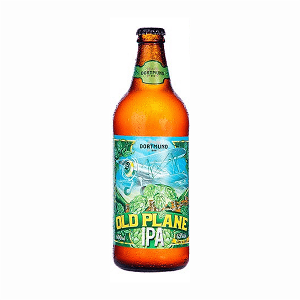 Cerveja Dortmund Old Plane Ipa -  600 ml