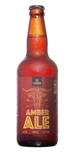Cerveja Campinas Amber Ale - 500 ml