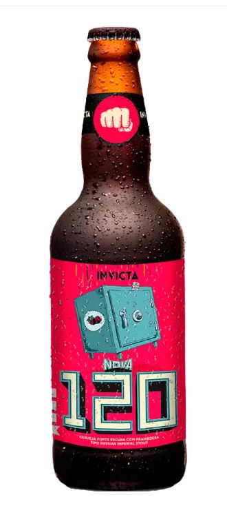 Cerveja Invicta  120  Framboesa - RIS - 500ml