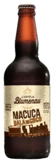 Cerveja Blumenau  Macuca Bala de Coco - Imperial Stout com Coco Tostado - 500 ml