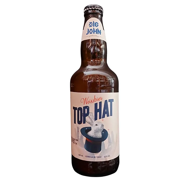Cerveja Big John Top Hat Weissbier 500 ml