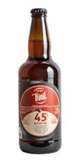 Cerveja Vinil 45 British IPA - 600ml