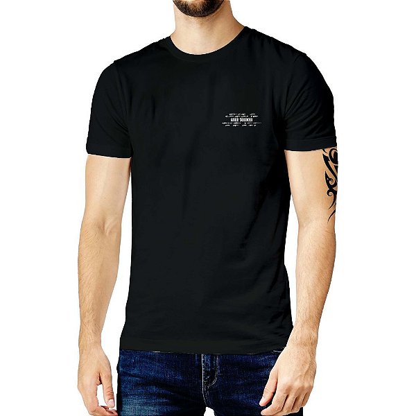 Camiseta Grey Soldier - Preta