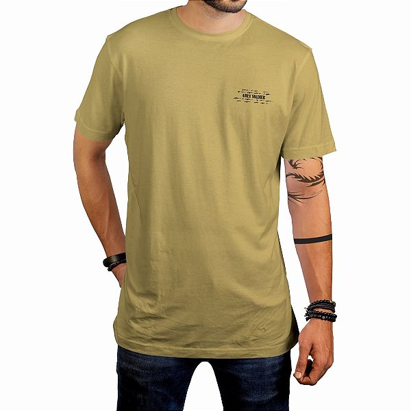 Camiseta Grey Soldier - Desert