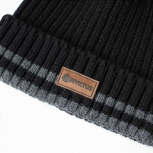 Gorro Alaska Gray Man Invictus - Preto