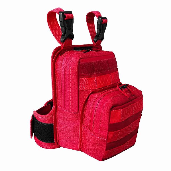 Bolsa De Coxa Tática Larswon - Impermeável Para Motociclismo E Esportes | 17x27cm