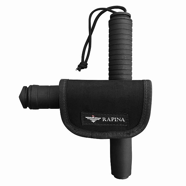 Kit Tonfa e Porta Tonfa Rapina Destro - Preto