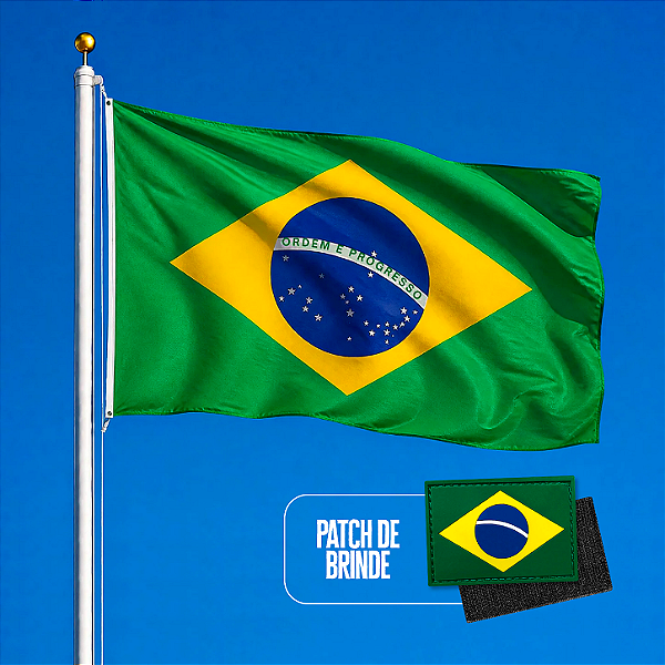 Bandeira do Brasil Oficial - Rapina Militar