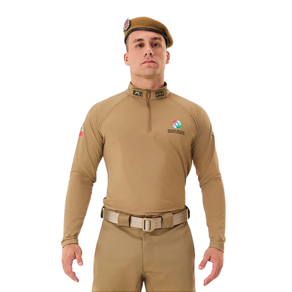 Camisa de Verão Segunda Pele Caqui (Ice) - PMSC