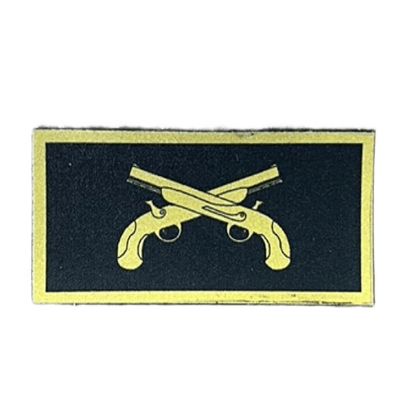 Insígnia Emborrachada Bucaneira Dourado (Vulcanizada) - PMSC