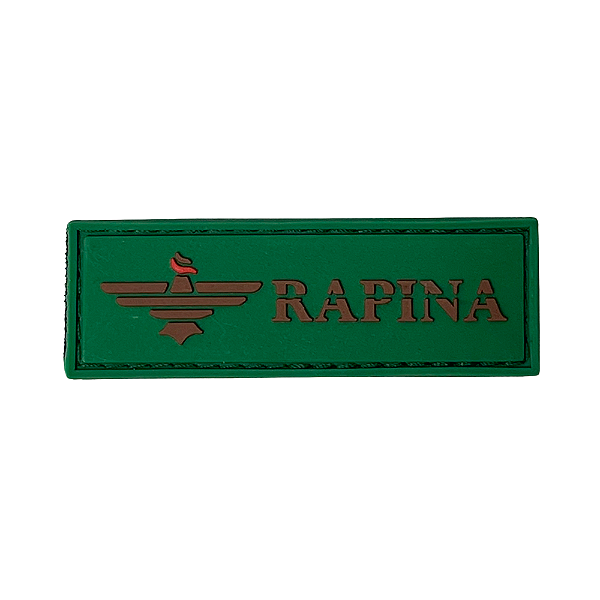 Patch Rapina Retangular Verde