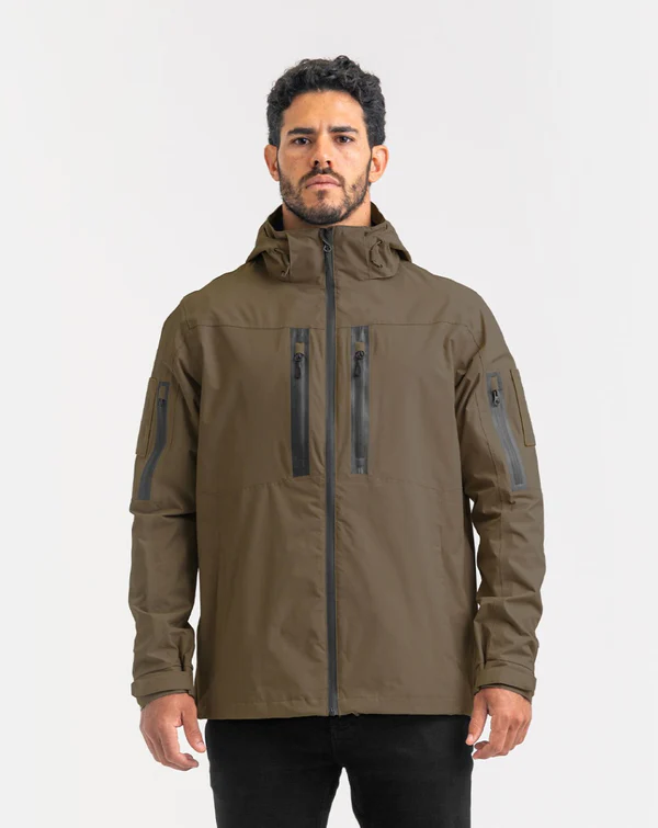Jaqueta Tática Rain 3.0 Verde - Invictus