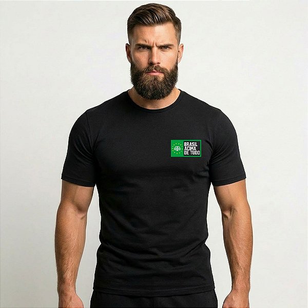 Camiseta Masculina Pátria no Peito - Team Six