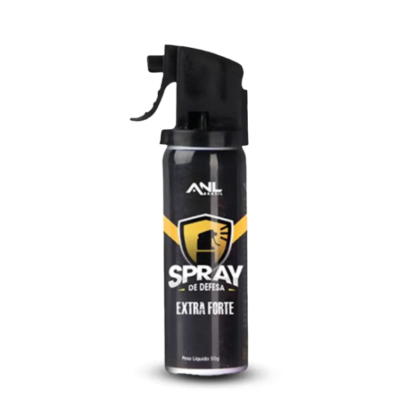 Spray Defesa Pessoal Guardião Preto 50g (EXTRATO DE GENGIBRE) - Anl Brasil