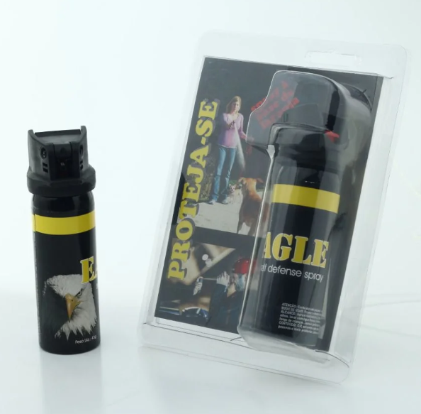 Spray Defesa Pessoal Eagle Preto 50g (EXTRATO DE LARANJA) - Anl Brasil