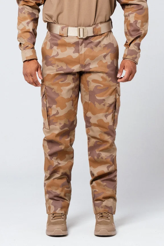 Calça Operacional Masculina CAMUFLADA PPT Caqui (FLEX) - PMSC