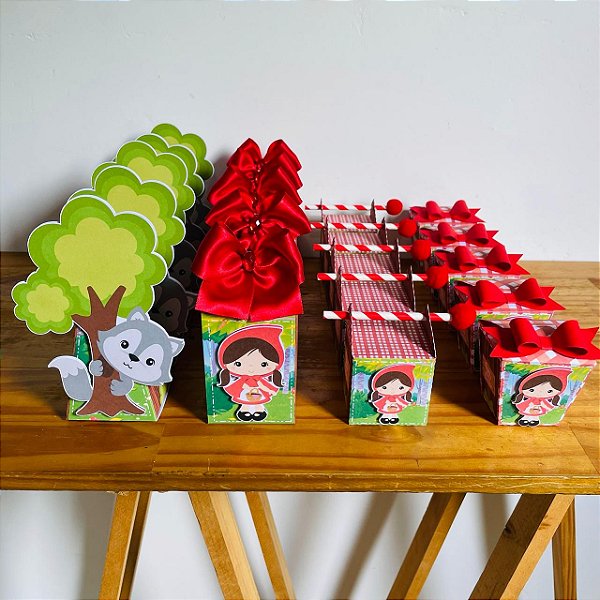 Kit festa chapeuzinho vermelho